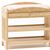 CLA10609 - Changing Table, Slatted, Oak with Pink Mattress