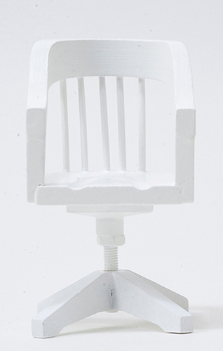 CLA10833 - Swivel Desk Chair, White  ()