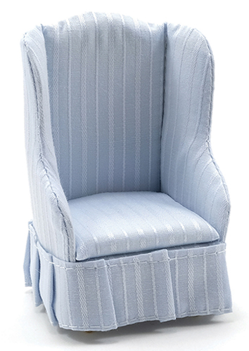 CLA10933 - Chair, Light Blue Stripe
