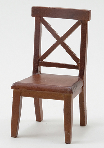 CLA10935 - Cross Buck Chair, Walnut  ()