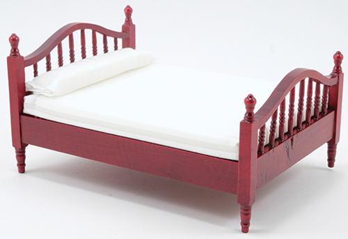 CLA10946 - Double Bed, Mahogany