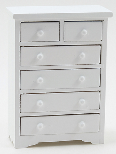 CLA10982 - Chest of Drawers, White