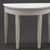 CLA12011 - Side Table, White  ()