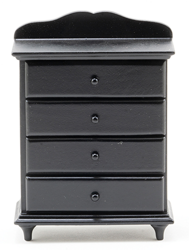 CLA12035 - Chest of Drawers, Black  ()