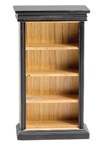 CLA12042 - Bookshelf without Books, Black and Pine  ()