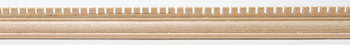 CLA70215 - Dentil Crown Molding, 15/32 X 5/16 X 24