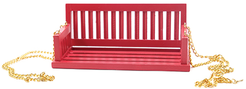 CLA74085 - Porch Swing, Red  ()