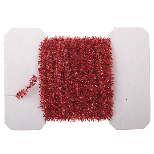 CLD107 - Tinsel Garland, Red