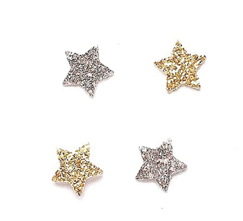 CLD306 - Gold and Silver Stars, Approx 50