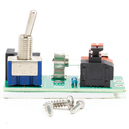 CRS701-1S - Connection Block with Fuse and Switch with 2 AMP Fuse