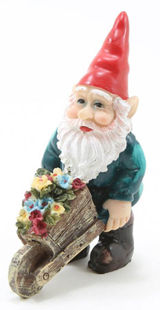 DDL1216 - Gnome with Flower Cart