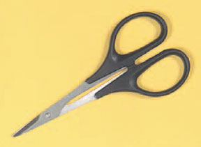 EXL55533 - 5-1/2 Inch Lexan Curved Scissors