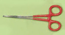 EXL55542 - 5In Straight Nose Hemostat with Soft Handle