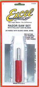 EXL55670 - Razor Saw Set, Handle and 2 Blades