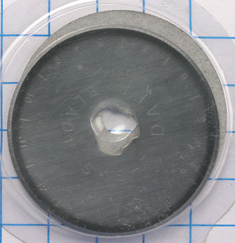 EXL60017 - Straight Rotary Blade 45mm - 1 Piece
