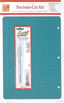 EXL90001 - Precision Cutting Mat Kit with Knife &amp; Blades, K1 &amp; 5 #11