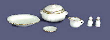FCA1224 - Accessories For Dinner Set, 7Pc