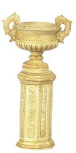 FCA1443TN - Ancient Urn with Base 2 Sets Tan