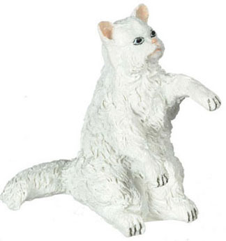 FCA173 - Discontinued: Sitting White Persian Cat