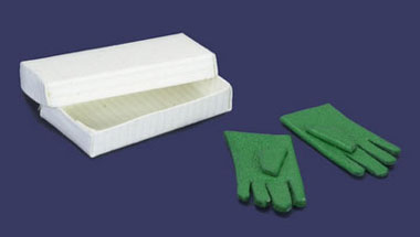 FCA1846GN - Glove, 1 Pair Green, with Box