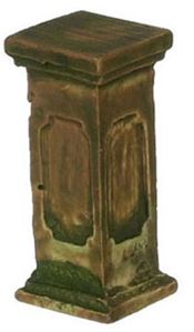FCA2108AG - 1/2 Inch Scale Pedestal, 3Pc, Aged