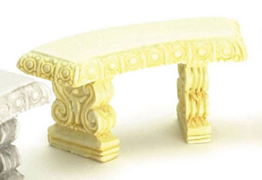 FCA2447IV - Discontinued: Curved Bench, 2Pc Ivory