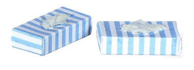 FCA2743BL - Tissue Box, Blue, 2Pc