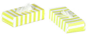 FCA2743YW - Tissue Box, Yellow, 2Pc