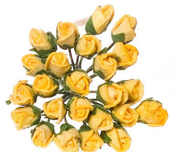 FCA3081YW - Rose, 2 Dz, Half Bloom, Yellow