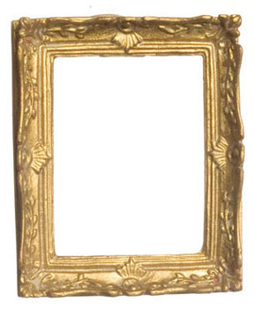 FCA3218AN - Gold Plated Frame, 2 X 2 1/4 Inch Antique