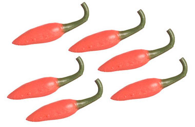 FCA3265 - Red Chilies, 6Pc