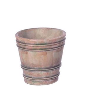 FCA4095GN - French Country Pot, L, 2Pc, Green