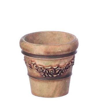 FCA4099GA - Victorian Pot, L, 2 Pc, Gray Ancient