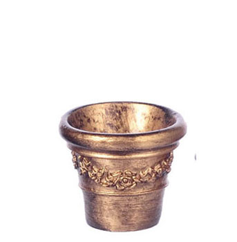 FCA4100GD - Victorian Pot, M, 2 Pc, Gold