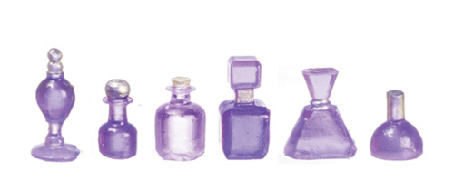FCA4689PP - Assorted Bottles, 6 Pieces, Purple