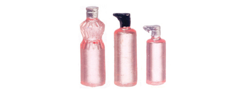 FCA4691PK - Assorted Bottles, 3 Pieces, Pink