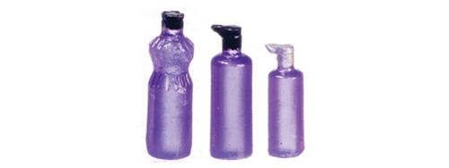 FCA4691PP - Assorted Bottles, 3 Pieces, Purple