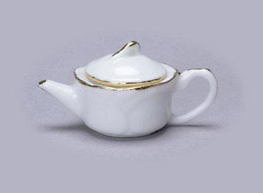 FCA749 - Tea Pot with Gold Trim