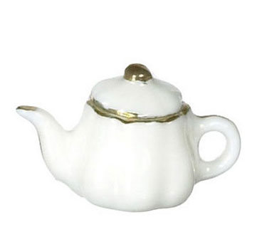 FCA773 - Tea Pot with Gold Trim