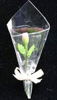 FCAB8003PK - Single Rose Bouquet, Pink
