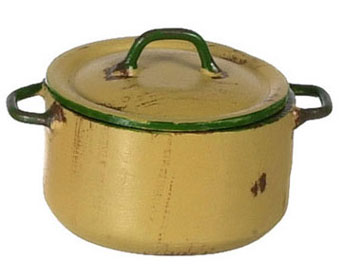 FCAN1353GD - Medium Pot/with Lid/Gold