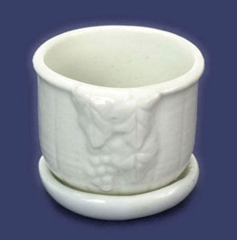 FCCP7131 - Porcelain Planter with Saucer 1Pc