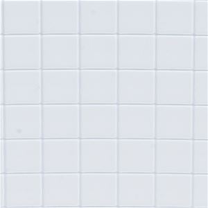 FF60610 - Tile Floor: 1/4 Sq, 11X15 1/2, White on White, Jr330