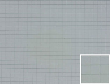 FF60612 - Tile Floor: 1/4 Sq, 11 X 15 1/2, White on Light Gray