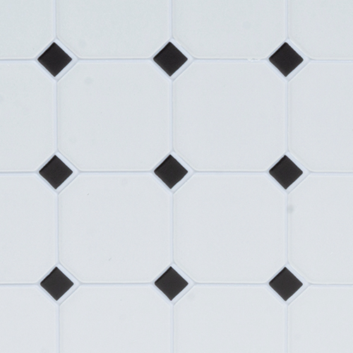 FF60640 - Tile Floor: Diamond, 11 X 15 1/2, Black, Jr420