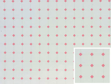 FF60645 - Tile Floor: Diamond, 11 X 15 1/2, Pink, Jr432