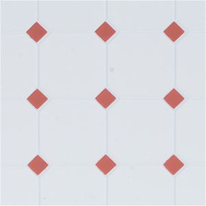 FF60647 - Tile Floor: Diamond, 11 X 15 1/2, Terra Cotta