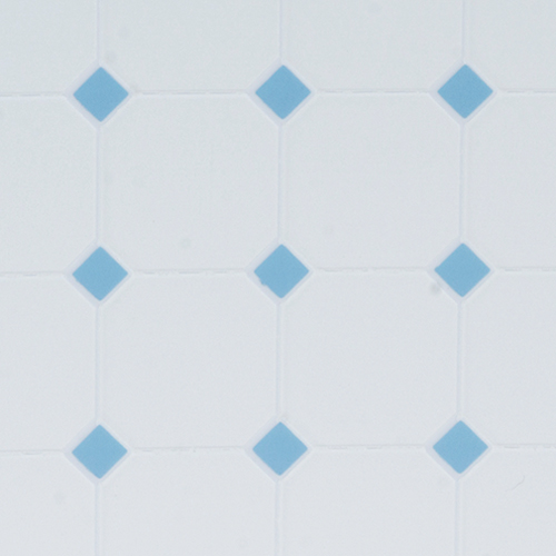 FF60650 - Tile Floor: Diamond, 11 X 15 1/2, Blue, Jr439