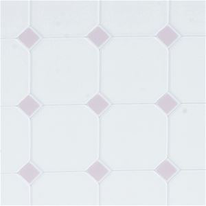 FF60652 - Tile Floor: Diamond, 11 X 15 1/2, Lilac