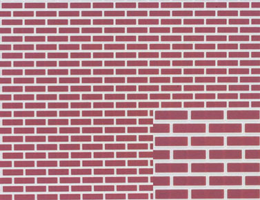 FF60670 - Brick: Red On White, 11 X 15 1/2, Jr370